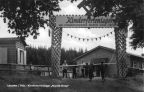 Eingang vom Kinderferienlager vom VEB Steinkohlenwerk "Martin Hoop" in Lauscha - 1965