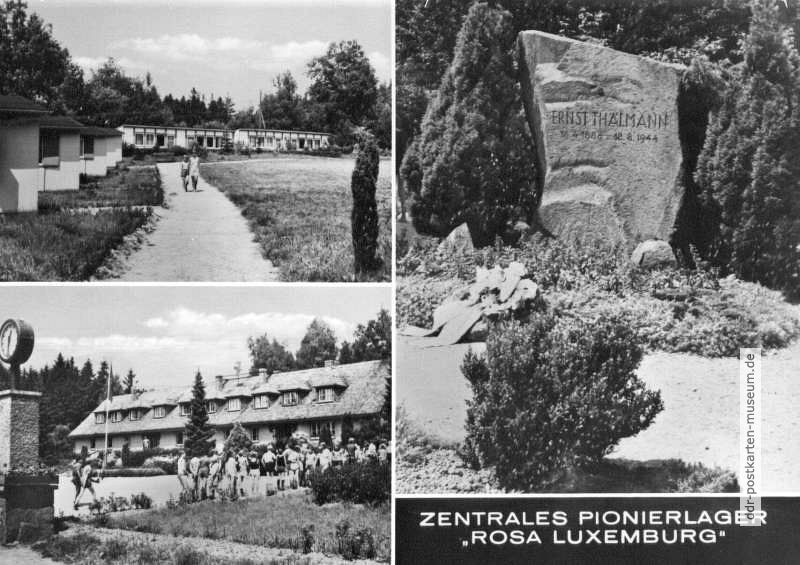 Zentrales Pionierlager "Rosa Luxemburg" in Seifhennersdorf - 1977