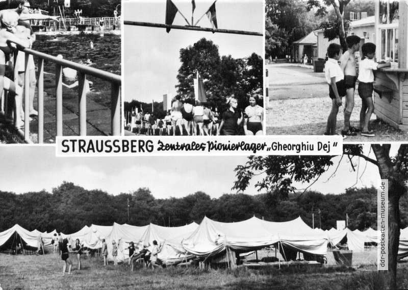 Zentrales Pionierlager "Gheorghiu Dej" in Straußberg - 1976