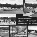 Kinderferienlager Wuppgarten vom VEB Walzwerk Finow am Zenssee bei Lychen - 1967