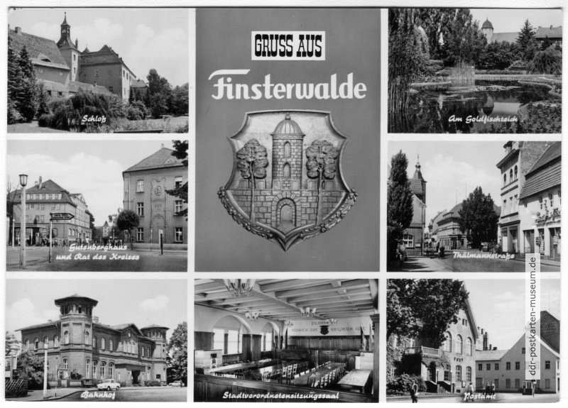 Gruss aus Finsterwalde - 1965