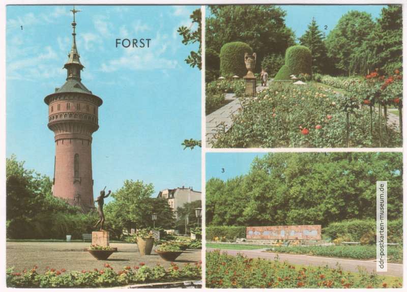 Wasserturm, Rosengarten - 1969