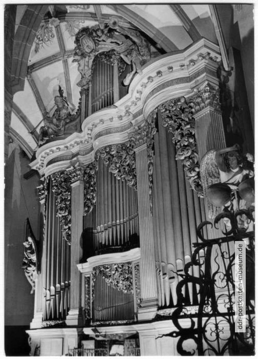 Freiberger Dom, Große Orgel von Gottfried Silbermann - 1980