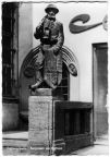 Statue "Der alte Bergmann" am Rathaus - 1967