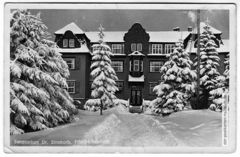 Sanatorium Dr. Strokorb - 1952