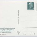 Ansichtskarte als Ganzsache vom Kulturbund für Briefmarkenausstellung 1965 in Quedlinburg - 10 Pfennig Walter Ulbricht