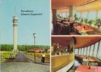 Schwerin, Turmcafe im Fernsehturm Zippendorf - 1968