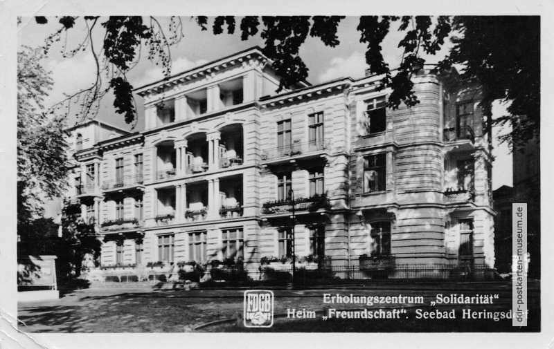 Heringsdorf, FDGB-Erholungsheim "Freundschaft" - 1953