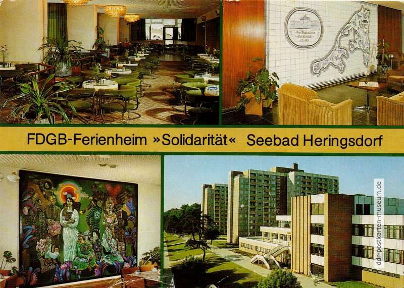 Heringsdorf, FDGB-Erholungsheim "Solidarität" - 1987