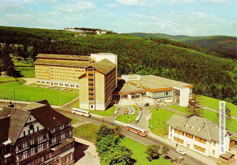 Oberhof. FDGB-Erholungsheim "Fritz Weineck" - 1983