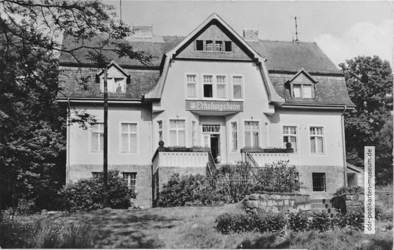 Schmölln, FDGB-Erholungsheim Neuschmölln - 1962