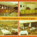Templin, FDGB-Erholungsheim "Friedrich Engels" mit Bar, Fernsehraum und Restaurant - 1985