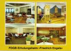 Templin, FDGB-Erholungsheim "Friedrich Engels" mit Dachcafe und Spielzimmer - 1985-02