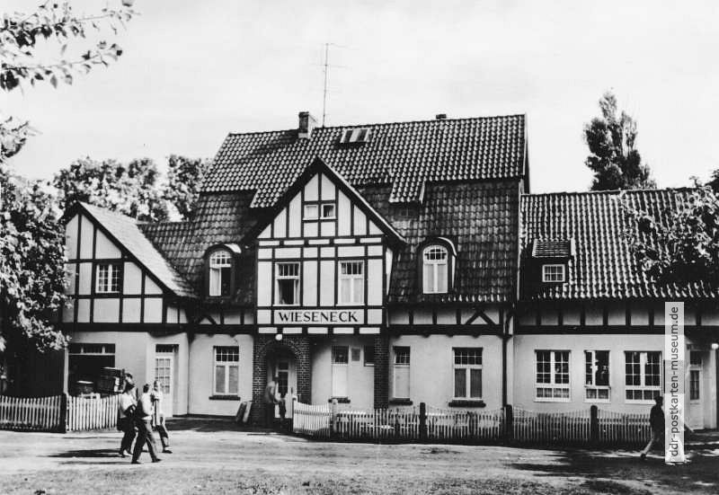 Kloster (Insel Hiddensee), Ferienheim und Gaststätte "Wieseneck" - 1968
