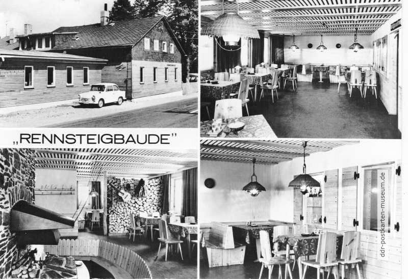 Neuhaus am Rennweg, Gaststätte "Rennsteigbaude" - 1983