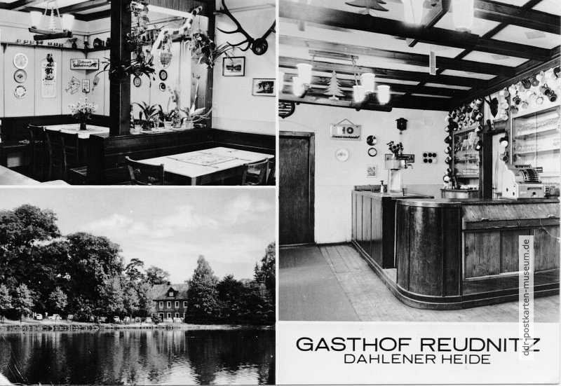 Reudnitz (Bezirk Leipzig), "Gasthof Reudnitz" in der Dahlener Heide - 1980