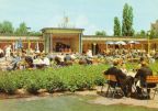 Gartenrestaurant des "Cafe Warschau" mit Musikpavillon - 1966