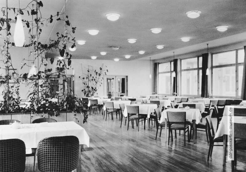 Meißen, HO-Gaststätte "Aktivist" mit Speisesaal - 1963