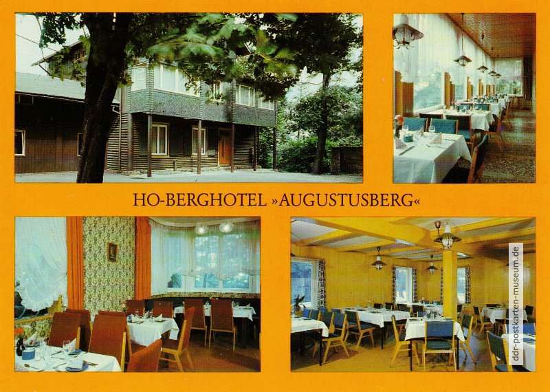Bad Gottleuba, HO-Berghotel - 1982