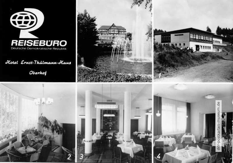Oberhof, Hotel "Ernst-Thälmann-Haus" - 1975