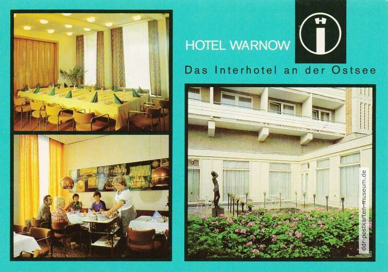 Rostock, Interhotel "Warnow" - 1981
