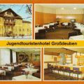 Großdeuben, Jugendtouristenhotel mit Speiseraum, Klubraum und Kellerbar - 1986