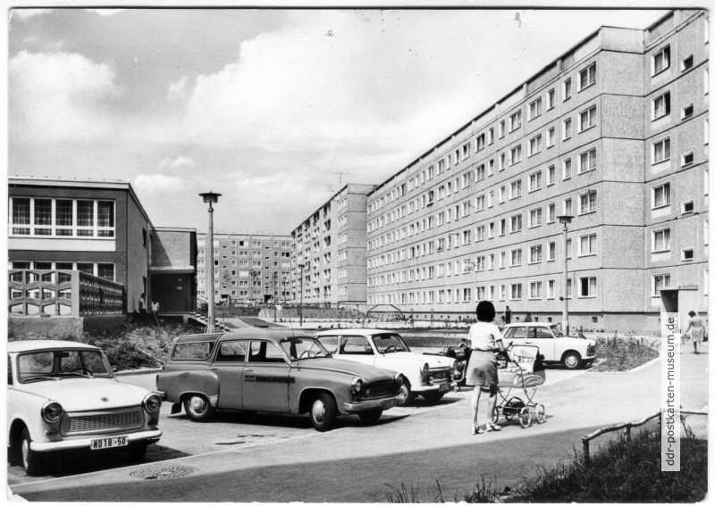 Neubaukomplex an der Birkenstraße - 1981