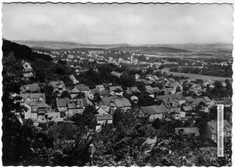 Blick vom Stubenberg auf Gernrode - 1967