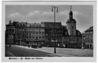 Markt mit Rathaus - 1956