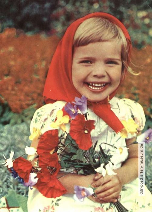 Rückseite: Herzliche Geburtstagswünsche - 1966