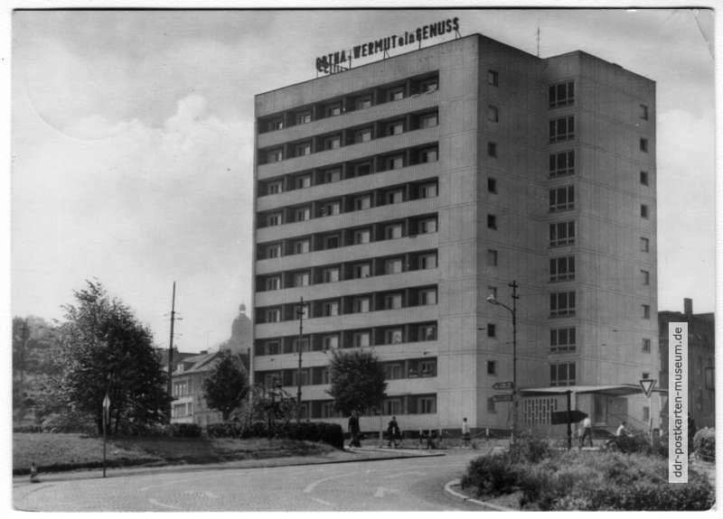 Hochhaus am Leninplatz - 1968