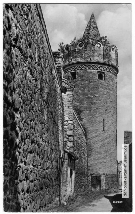 Stadtmauer mit Pulverturm - 1959
