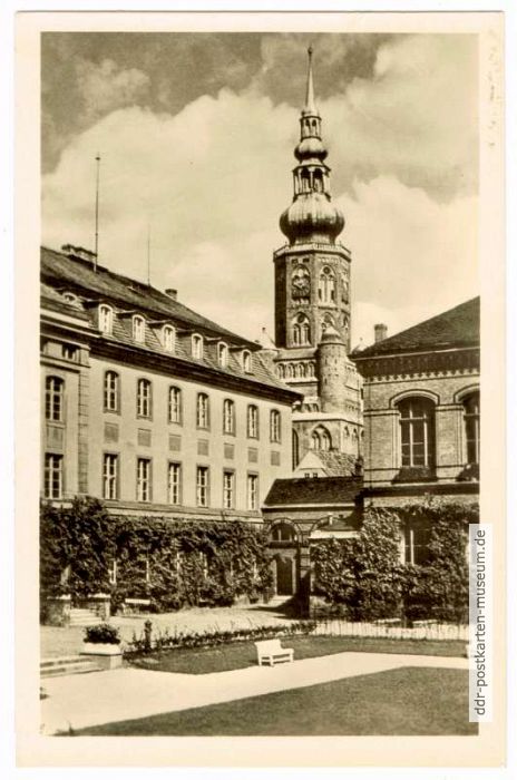 Universität mit Nicolaikirche - 1955 / 1962