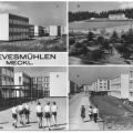 Wilhelm-Pieck-Oberschule, Sportplatz, Neubauten am Wilhelm-Pieck-Ring - 1975