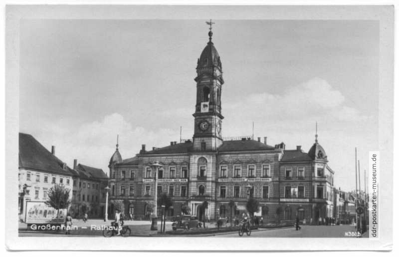 Rathaus Großenhain - 1953