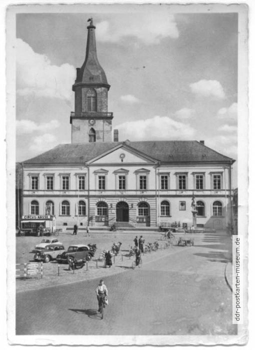 Rathaus am Friedrich-Engels-Platz - 1958