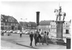 Friedrich-Engels-Platz mit Roland am Rathaus - 1979