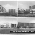 Neubauten der Chemiearbeiterstadt Halle-West - 1967