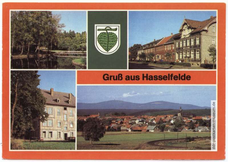 Waldseebad, Breite Straße, FDGB-Erholungsheim "Karl Marx", Gesamtansicht - 1986