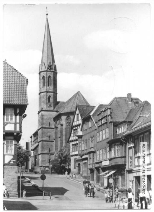 Bergstraße (Am Berge), Marienkirche - 1977