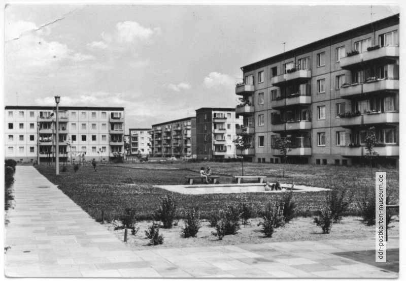 Neubauviertel Hans-Beimler-Straße / Karl-Marx-Straße - 1972