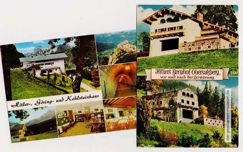 Hitlers Berghof auf dem Obersalzberg und Kehlsteinhaus - 1967