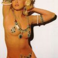 Popstar Madonna auf britischer Postkarte von 1999