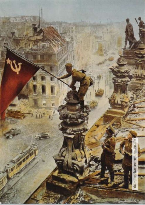 75 Jahre Tag der Befreiung vom Faschismus in Berlin - 2020