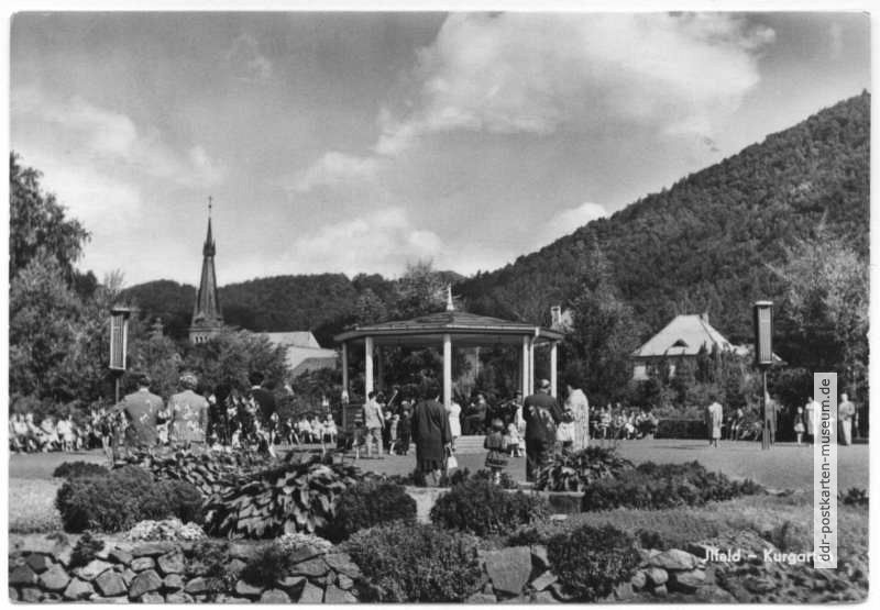 Musikpavillon im Kurpark - 1966