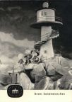 Karte S 25 von 1964 - Sandmann beim Leuchtturmwärter