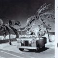 Karte S 58 von 1966 - Sandmann mit Jeep in Afrika