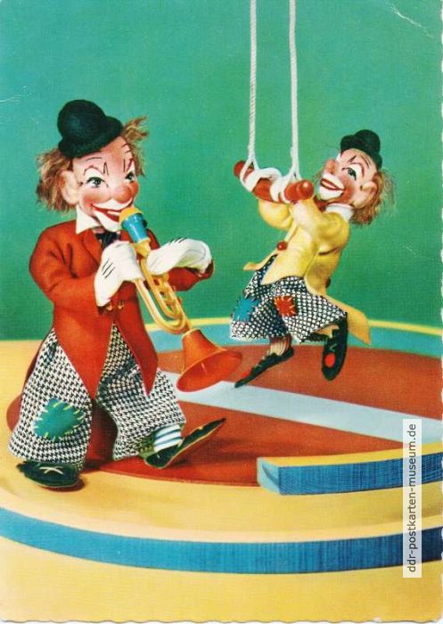 Clowns in der Manege - 1960