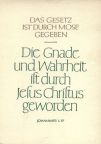 Spruchkarte mit Zitat Johannes (Wochenspruch) - 1970