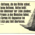 Spruchkarte mit Zitat von Helder Camara - 1987